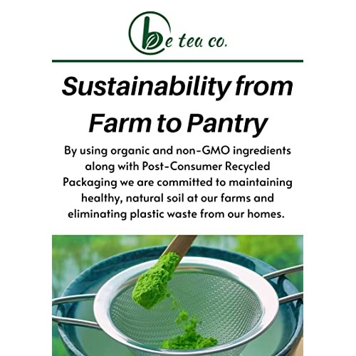 Be Tea Co. Coconut Matcha Latte | Organic Dairy-Free Latte Mix |...