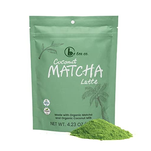 Be Tea Co. Coconut Matcha Latte | Organic Dairy-Free Latte Mix |...