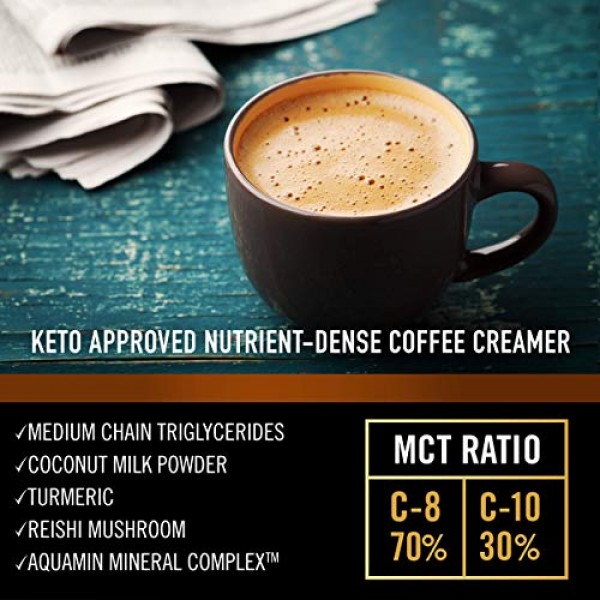 Bean Envy Keto Coffee Creamer - Coconut Milk Powder + Mct Oil Po