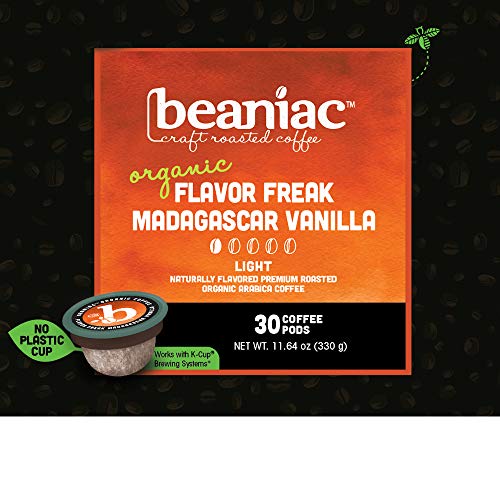 Beaniac Flavor Freak Madagascar Vanilla | Flavored Light Roast,