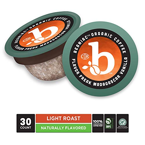 Beaniac Flavor Freak Madagascar Vanilla | Flavored Light Roast,
