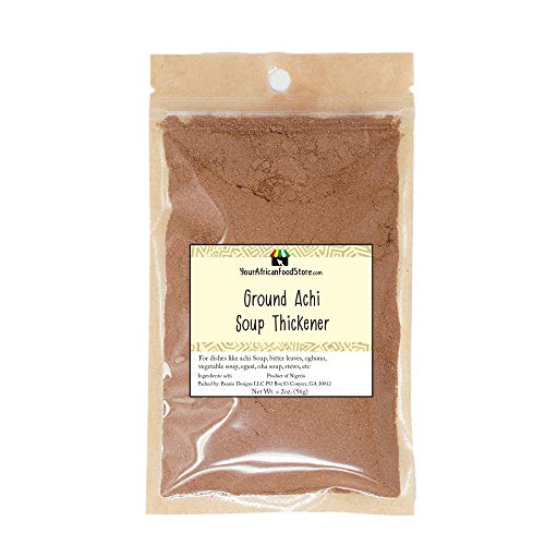 Ground Achi Soup Thickener, African Soup Thickener 50G / 2Oz