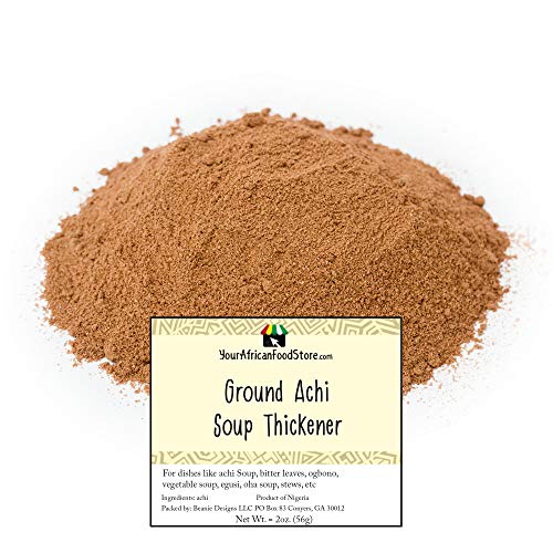 Ground Achi Soup Thickener, African Soup Thickener 50G / 2Oz