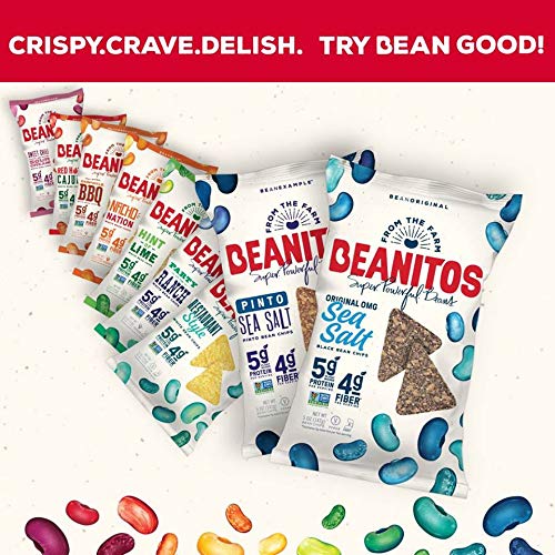 Beanitos Hint Of Lime Bean Chips With Sea Salt Plant Based Prote