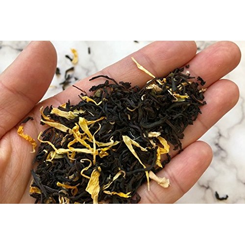 Ginger Peach Black Tea Sample. Gourmet Loose Leaf Tea Sampler Ma...