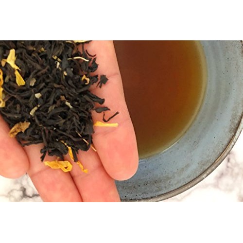 Peach Black Tea Sample. Gourmet Loose Leaf Tea Sampler Makes 3 S...