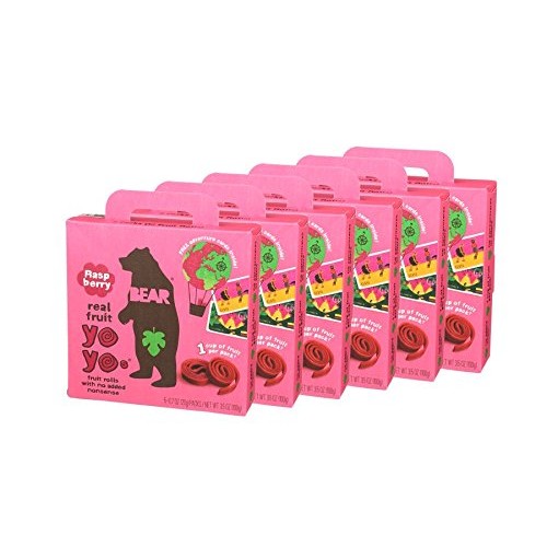 Bear | Real Fruit Yoyos Snack | Non-Gmo | Gluten-Free | All-Natu