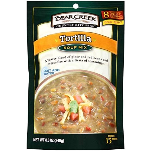 Bear Creek Soup Mix, Tortilla, 8.8 Ounce Pack Of 6
