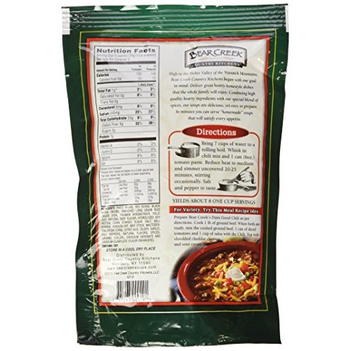 Bear Creek Country Kitchens, Darn Good Chili Mix, 9.8 Ounce Pac