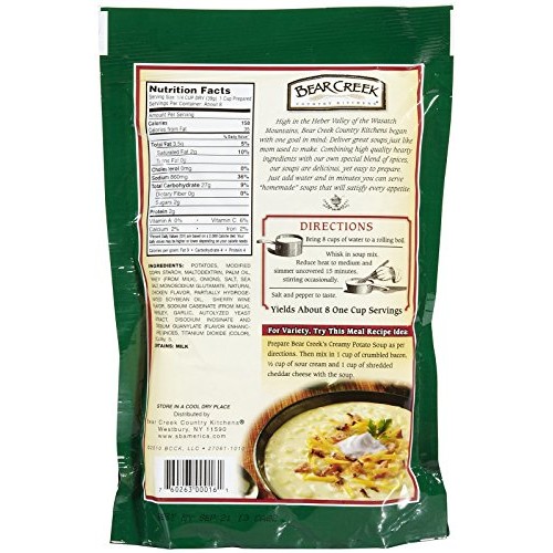 Bear Creek Creamy Potato Soup Mix - 11 Oz