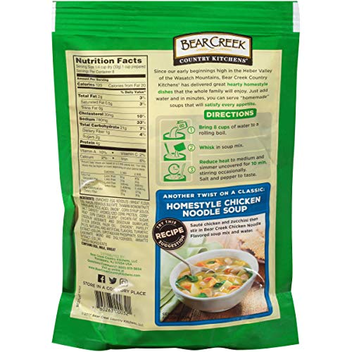 Bear Creek Soup Mix, Chicken Noodle, 8.8 Ounce Pack Of 6