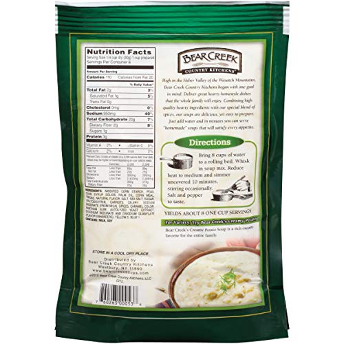 Bear Creek Soup Mix, Split Pea, 8.8 Ounce Pack Of 6