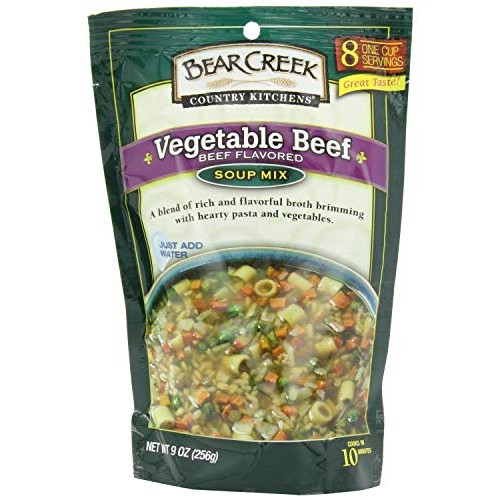 Bear Creek Vegetable Beef Soup Mix Pack Of 2 9 Oz Bags