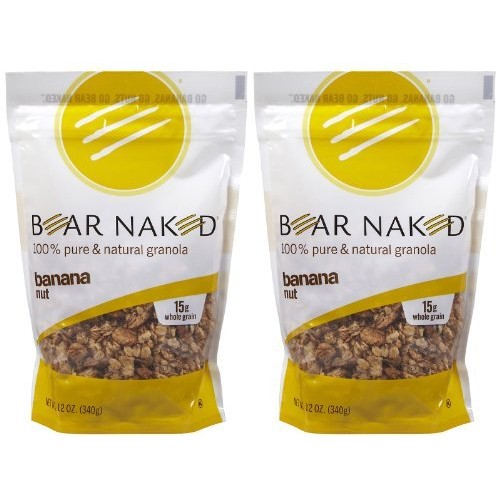 Bear Naked 100% Natural Granola - Banana Nut - 12 Oz - 2 Pk