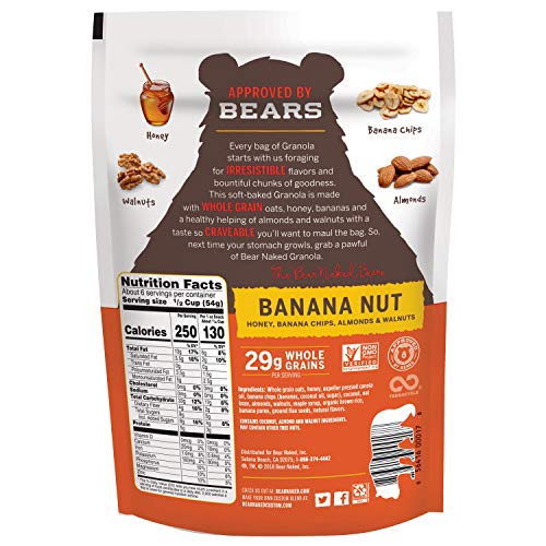 Bear Naked Banana Nut Granola - Non-Gmo, Kosher, Vegetarian Frie