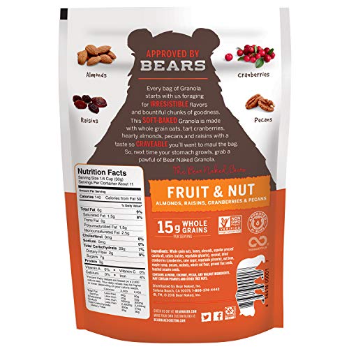 Bear Naked Fruit &Amp; Nut Granola - Non-Gmo Project Verified, Koshe