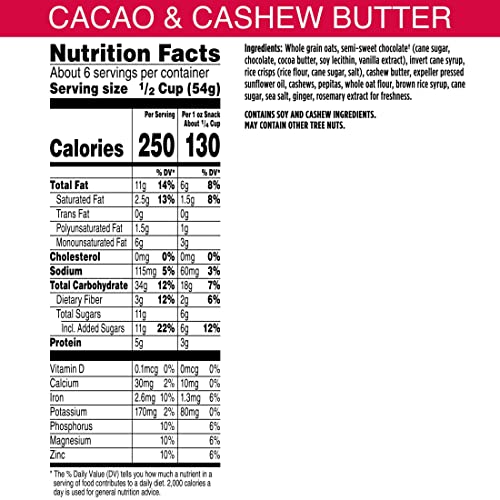 Bear Naked Granola Cereal, Vegan and Gluten Free, Breakfast Snac...