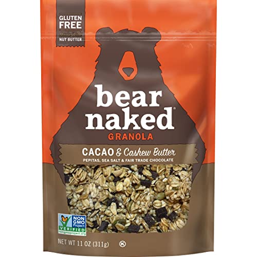 Bear Naked Granola Cereal, Vegan and Gluten Free, Breakfast Snac...