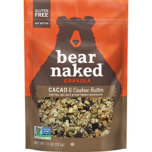 Bear Naked Granola Cereal, Vegan and Gluten Free, Breakfast Snac...