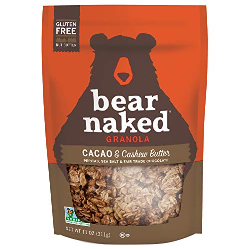 Bear Naked Cacao &Amp; Cashew Butter Granola - Gluten Free | Non-Gmo