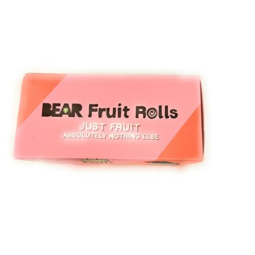 Bear Real Fruit Snack Rolls, Strawberry & Raspberry Variety Pack...