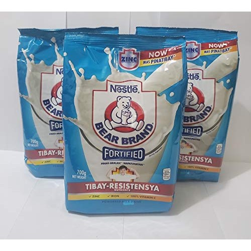 3 X 700G Bear Brand Fortified Powdered Milk
