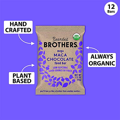 Bearded Brothers Vegan Organic Energy Bar | Gluten Free, Paleo a...