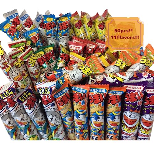 Beatcraft Japanese Dagashi Umaibo Assortment Happy Set 50 pcs ...