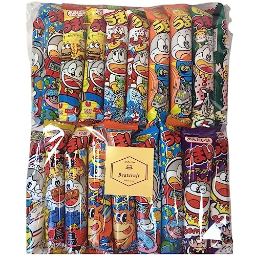 Beatcraft Japanese Dagashi Umaibo Assortment Happy Set 50 pcs ...