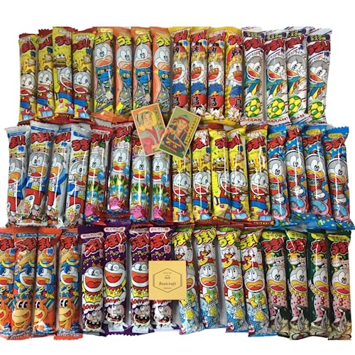 Beatcraft Japanese Dagashi Umaibo Assortment Happy Set 50 pcs ...