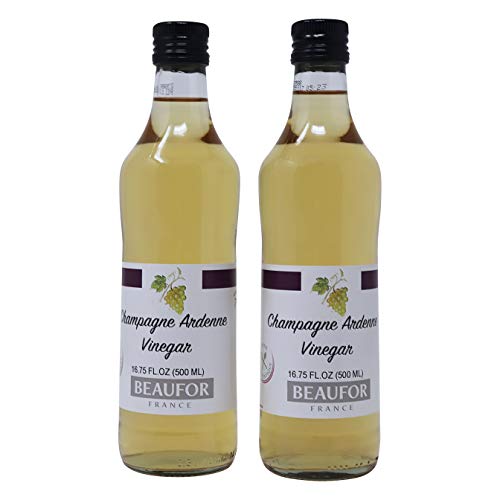 Beaufor Champagne Ardenne White Wine Vinegar, 16.75 Ounce Pack