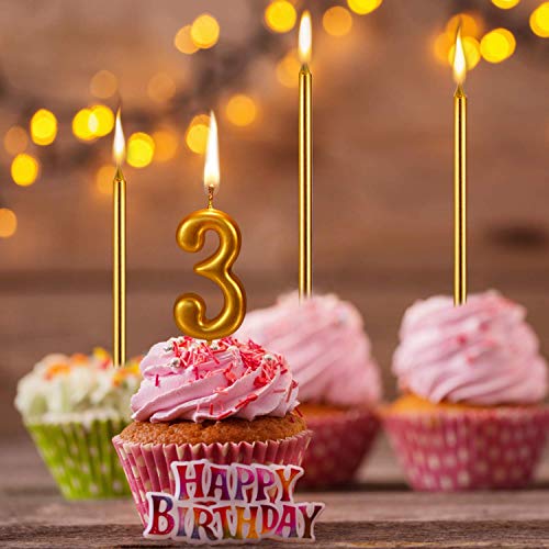 Birthday Candles 22 Pieces Birthday Numeral Candles Cake Numeral