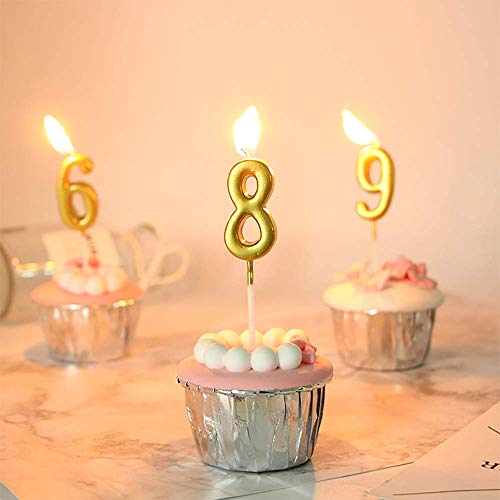 Birthday Candles 22 Pieces Birthday Numeral Candles Cake Numeral