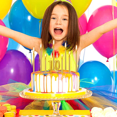 Birthday Candles 22 Pieces Birthday Numeral Candles Cake Numeral