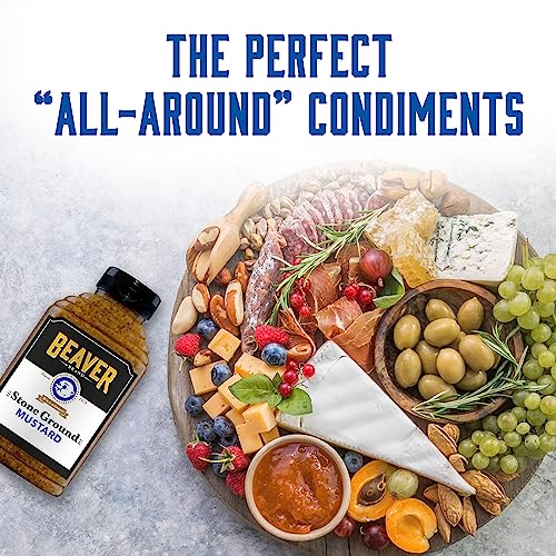 Beaver Condiments Variety Pack, Hot Cream Horseradish, Stone Gro...
