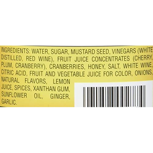 Beaver Cranberry Mustard, 13 Ounce Squeeze Bottle