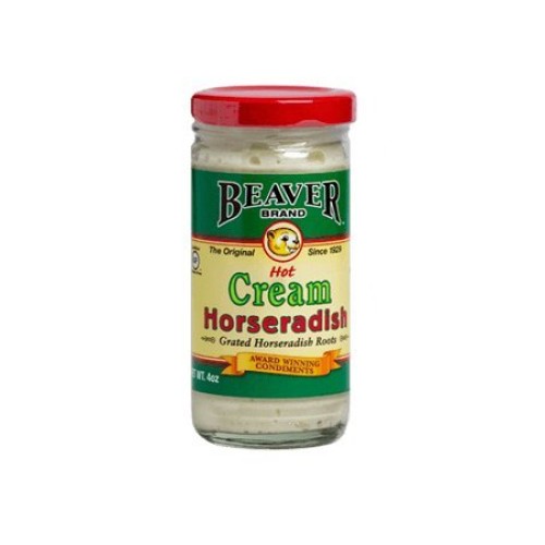 Beaver Cream Style Horseradish, 4 Ounce