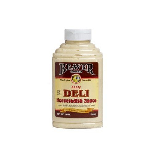 Beaver Deli Horseradish Sauce, 12 Ounce Pack Of 6
