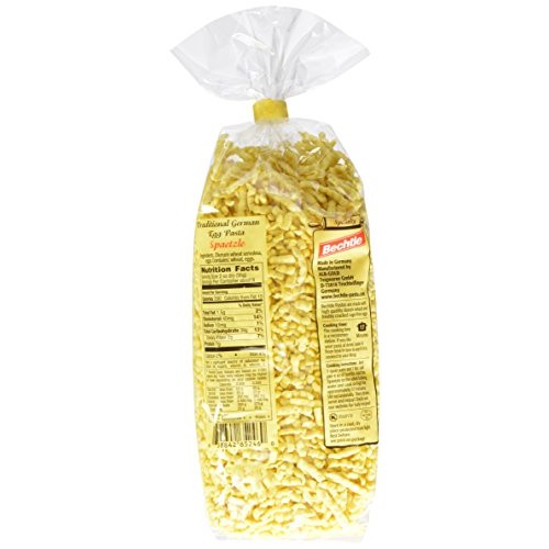 Bechtle Bavarian Style Spaetzle Traditional German Egg Noodles,