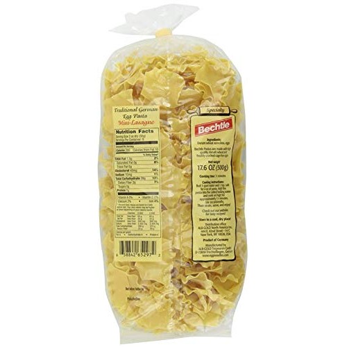 Bechtle Mini Lasagna Traditional German Cage Free Egg Noodles 17