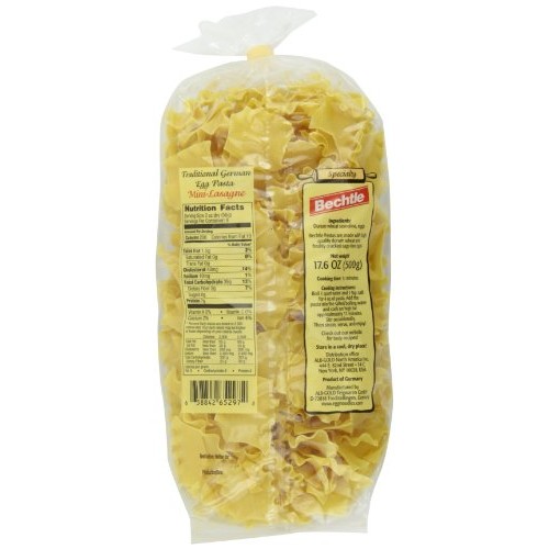 Bechtle MiniLasagne Traditional German Egg Noodles, 17.6