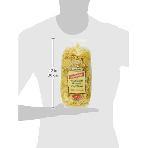 Bechtle Mini-Lasagne Traditional German Egg Noodles, 17.6 Ounce