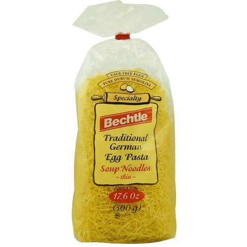 Bechtle Traditional German Cage Free Egg Pasta Soup Noodles Thin