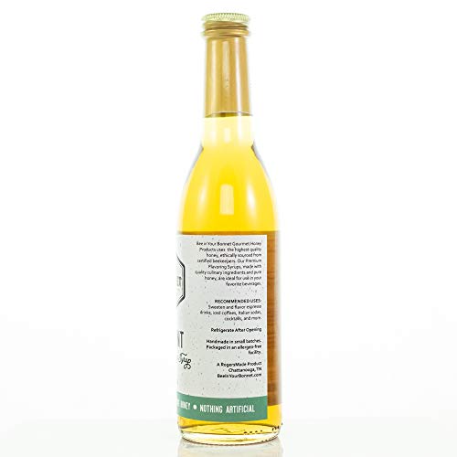 Bee In Your Bonnet Premium Flavoring Syrup - Made With Real Hone