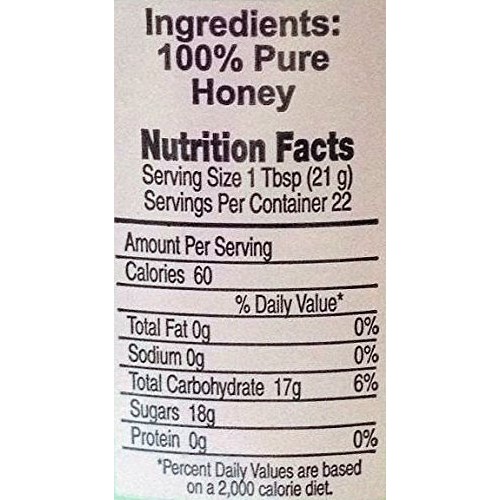 Wild Flower Honey 100% Pure Honey 22Oz By Bee Well Honey