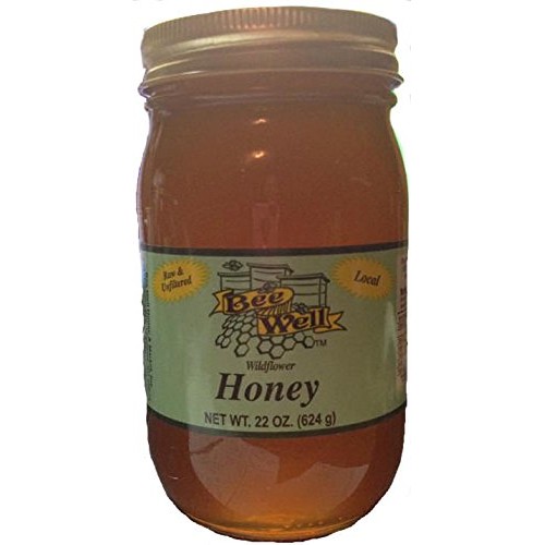 Wild Flower Honey 100% Pure Honey 22Oz By Bee Well Honey