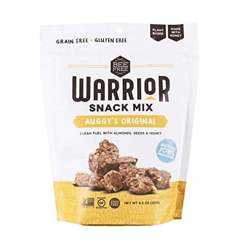 BeeFree Warrior Mix Gluten Free Granola - Chunky Granola Bites |...