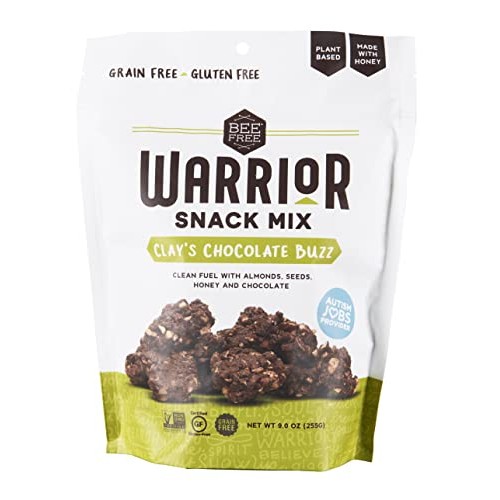 BeeFree Warrior Mix Gluten Free Granola - Chunky Granola Bites |...