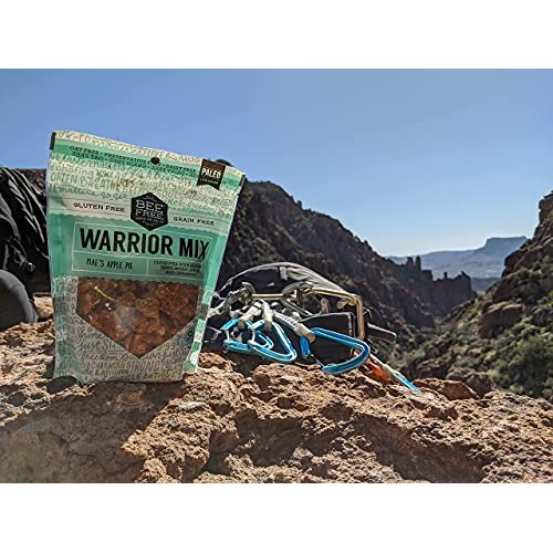 BeeFree Warrior Mix Gluten Free Granola - Soft Chunky Granola Bi...