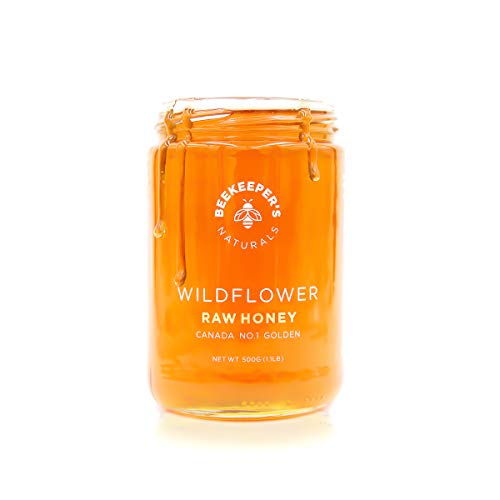 Wildflower Raw Honey By Beekeepers Naturals | 500G Of 100% Pure
